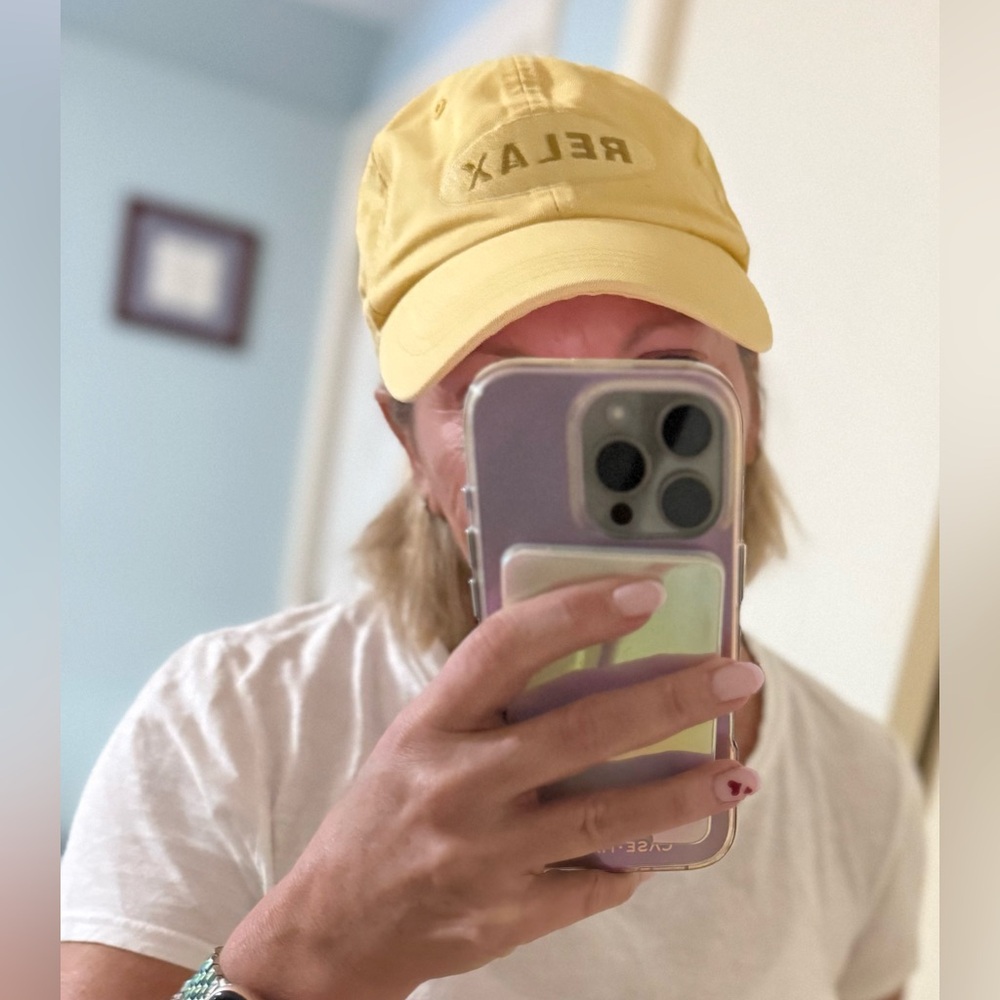 Tommy Bahama “Relax” Baseball Hat | Yellow | 100% Cotton | Adjustable